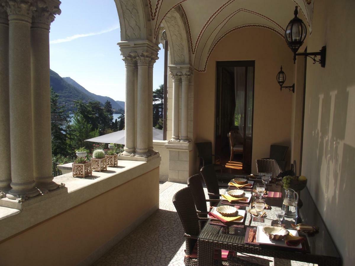 Villa Castiglioni Luxury Apartment Laglio Esterno foto